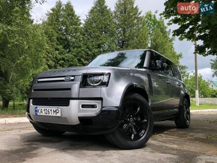 Сірий Ленд Ровер Дефендер, об'ємом двигуна 2 л та пробігом 109 тис. км за 52000 $, фото 1 на Automoto.ua