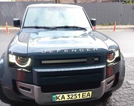 Синий Ленд Ровер Дефендер, объемом двигателя 3 л и пробегом 23 тыс. км за 58000 $, фото 4 на Automoto.ua