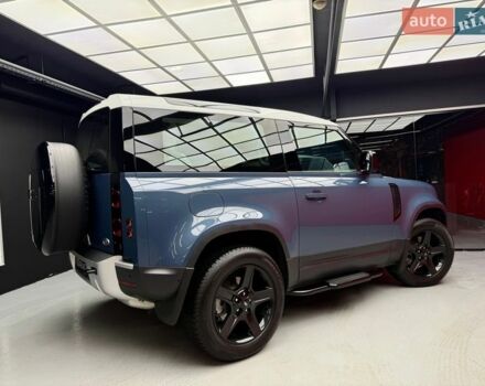 Синий Ленд Ровер Дефендер, объемом двигателя 3 л и пробегом 28 тыс. км за 68500 $, фото 14 на Automoto.ua