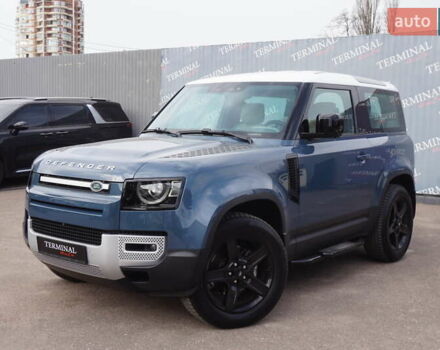 Синий Ленд Ровер Дефендер, объемом двигателя 3 л и пробегом 27 тыс. км за 74900 $, фото 56 на Automoto.ua