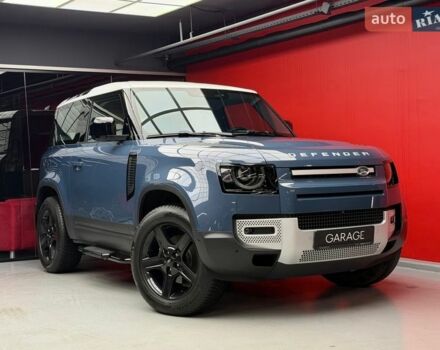 Синий Ленд Ровер Дефендер, объемом двигателя 3 л и пробегом 28 тыс. км за 68500 $, фото 10 на Automoto.ua