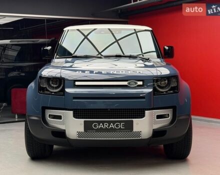 Синий Ленд Ровер Дефендер, объемом двигателя 3 л и пробегом 28 тыс. км за 68500 $, фото 1 на Automoto.ua
