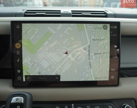 Синий Ленд Ровер Дефендер, объемом двигателя 3 л и пробегом 27 тыс. км за 74900 $, фото 48 на Automoto.ua