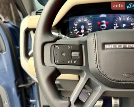 Синий Ленд Ровер Дефендер, объемом двигателя 3 л и пробегом 28 тыс. км за 68500 $, фото 30 на Automoto.ua