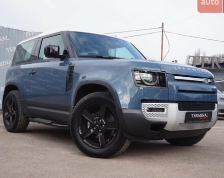 Синий Ленд Ровер Дефендер, объемом двигателя 3 л и пробегом 27 тыс. км за 74900 $, фото 58 на Automoto.ua