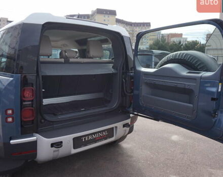 Синий Ленд Ровер Дефендер, объемом двигателя 3 л и пробегом 27 тыс. км за 74900 $, фото 35 на Automoto.ua