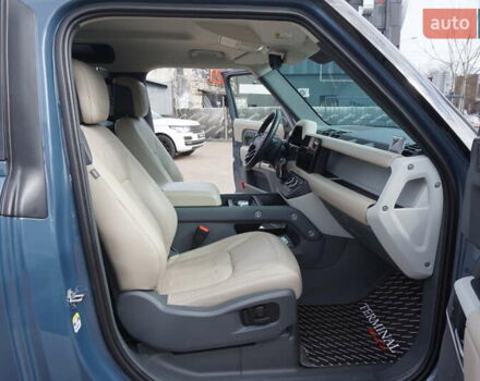 Синий Ленд Ровер Дефендер, объемом двигателя 3 л и пробегом 27 тыс. км за 74900 $, фото 26 на Automoto.ua