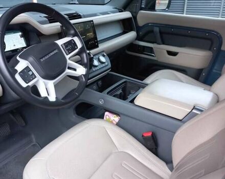 Синий Ленд Ровер Дефендер, объемом двигателя 3 л и пробегом 23 тыс. км за 58000 $, фото 10 на Automoto.ua