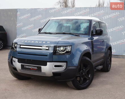 Синий Ленд Ровер Дефендер, объемом двигателя 3 л и пробегом 27 тыс. км за 74900 $, фото 57 на Automoto.ua
