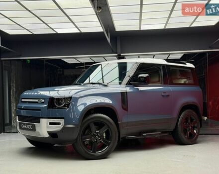 Синий Ленд Ровер Дефендер, объемом двигателя 3 л и пробегом 28 тыс. км за 68500 $, фото 6 на Automoto.ua