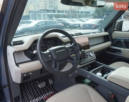 Синий Ленд Ровер Дефендер, объемом двигателя 3 л и пробегом 27 тыс. км за 74900 $, фото 38 на Automoto.ua