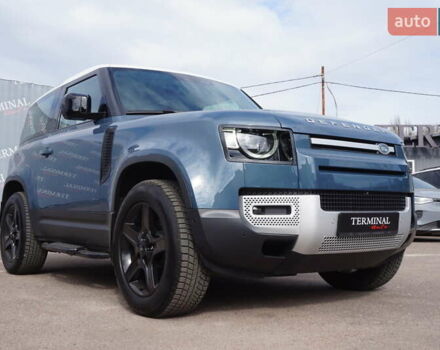 Синий Ленд Ровер Дефендер, объемом двигателя 3 л и пробегом 27 тыс. км за 74900 $, фото 10 на Automoto.ua