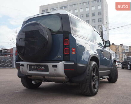 Синий Ленд Ровер Дефендер, объемом двигателя 3 л и пробегом 27 тыс. км за 74900 $, фото 61 на Automoto.ua