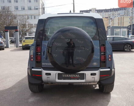 Синий Ленд Ровер Дефендер, объемом двигателя 3 л и пробегом 27 тыс. км за 74900 $, фото 6 на Automoto.ua