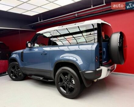 Синий Ленд Ровер Дефендер, объемом двигателя 3 л и пробегом 28 тыс. км за 68500 $, фото 19 на Automoto.ua