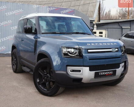 Синий Ленд Ровер Дефендер, объемом двигателя 3 л и пробегом 27 тыс. км за 74900 $, фото 59 на Automoto.ua