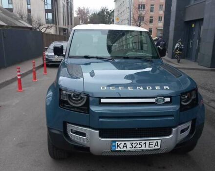 Синий Ленд Ровер Дефендер, объемом двигателя 3 л и пробегом 23 тыс. км за 58000 $, фото 7 на Automoto.ua