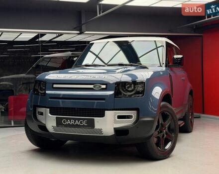 Синий Ленд Ровер Дефендер, объемом двигателя 3 л и пробегом 28 тыс. км за 68500 $, фото 5 на Automoto.ua