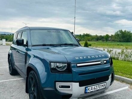 Ленд Ровер Дефендер 2022 в Киеве на Automoto.ua Синий Ленд Ровер Дефендер, объемом двигателя 3 л и пробегом 23 тыс. км за 80000 $, фото 1 на Automoto.ua