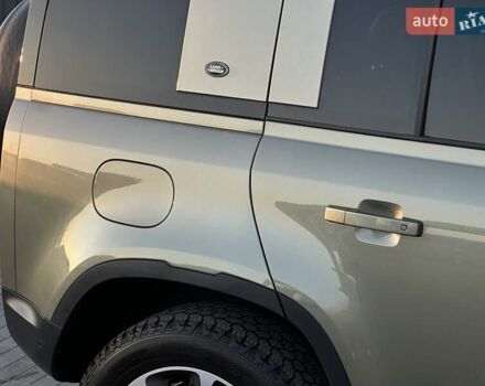 Зеленый Ленд Ровер Дефендер, объемом двигателя 3 л и пробегом 156 тыс. км за 62900 $, фото 10 на Automoto.ua