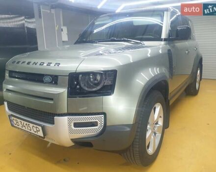 Зелений Ленд Ровер Дефендер, об'ємом двигуна 2 л та пробігом 126 тис. км за 48000 $, фото 2 на Automoto.ua