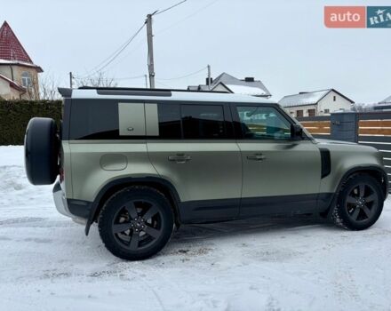 Зеленый Ленд Ровер Дефендер, объемом двигателя 2 л и пробегом 164 тыс. км за 49900 $, фото 16 на Automoto.ua
