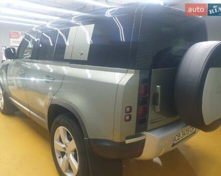 Зелений Ленд Ровер Дефендер, об'ємом двигуна 2 л та пробігом 126 тис. км за 48000 $, фото 4 на Automoto.ua