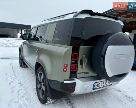 Зеленый Ленд Ровер Дефендер, объемом двигателя 2 л и пробегом 164 тыс. км за 49900 $, фото 25 на Automoto.ua