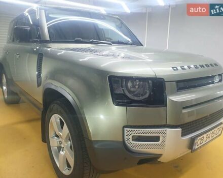 Зелений Ленд Ровер Дефендер, об'ємом двигуна 2 л та пробігом 126 тис. км за 48000 $, фото 1 на Automoto.ua