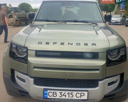 Зелений Ленд Ровер Дефендер, об'ємом двигуна 2 л та пробігом 126 тис. км за 48000 $, фото 19 на Automoto.ua