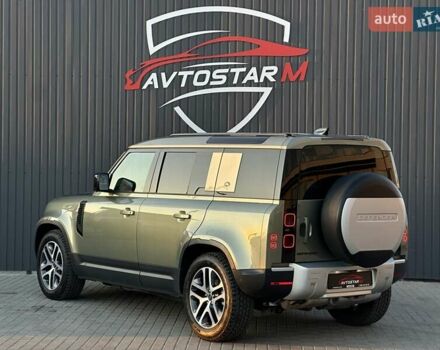 Зеленый Ленд Ровер Дефендер, объемом двигателя 3 л и пробегом 156 тыс. км за 62900 $, фото 14 на Automoto.ua