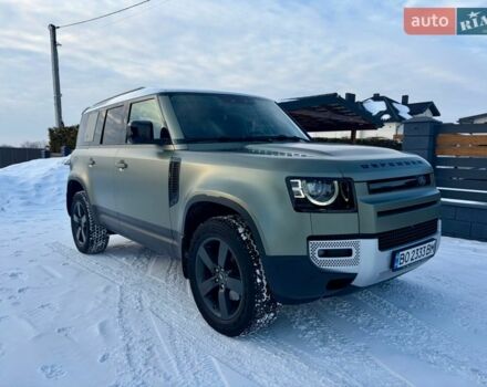 Зеленый Ленд Ровер Дефендер, объемом двигателя 2 л и пробегом 164 тыс. км за 49900 $, фото 5 на Automoto.ua