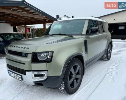 Зеленый Ленд Ровер Дефендер, объемом двигателя 2 л и пробегом 164 тыс. км за 49900 $, фото 11 на Automoto.ua