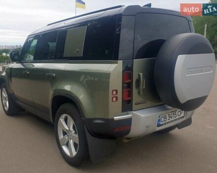 Зелений Ленд Ровер Дефендер, об'ємом двигуна 2 л та пробігом 126 тис. км за 48000 $, фото 22 на Automoto.ua