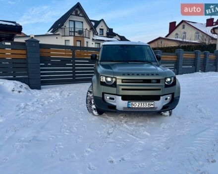 Зеленый Ленд Ровер Дефендер, объемом двигателя 2 л и пробегом 164 тыс. км за 49900 $, фото 3 на Automoto.ua