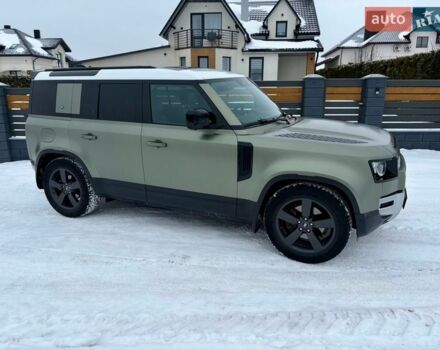 Зеленый Ленд Ровер Дефендер, объемом двигателя 2 л и пробегом 164 тыс. км за 49900 $, фото 20 на Automoto.ua