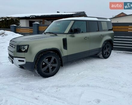Зеленый Ленд Ровер Дефендер, объемом двигателя 2 л и пробегом 164 тыс. км за 49900 $, фото 14 на Automoto.ua
