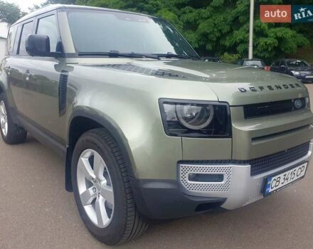 Зелений Ленд Ровер Дефендер, об'ємом двигуна 2 л та пробігом 126 тис. км за 48000 $, фото 20 на Automoto.ua
