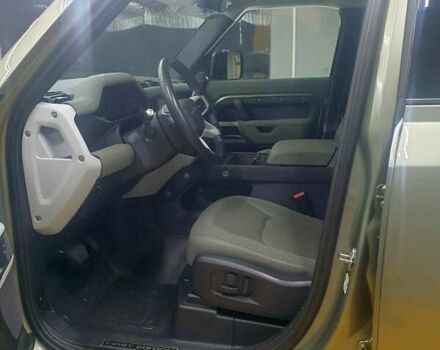 Зелений Ленд Ровер Дефендер, об'ємом двигуна 2 л та пробігом 126 тис. км за 48000 $, фото 13 на Automoto.ua