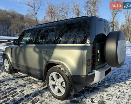 Зеленый Ленд Ровер Дефендер, объемом двигателя 3 л и пробегом 78 тыс. км за 68000 $, фото 21 на Automoto.ua