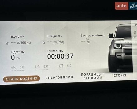 Зеленый Ленд Ровер Дефендер, объемом двигателя 2 л и пробегом 77 тыс. км за 57500 $, фото 55 на Automoto.ua