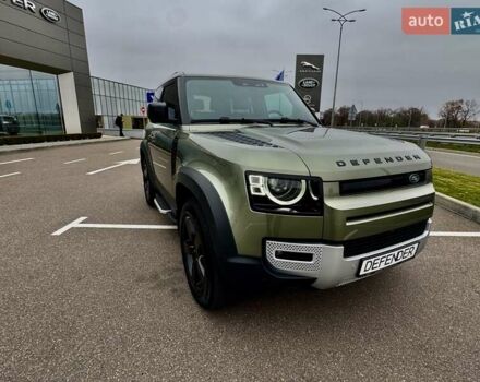 Зеленый Ленд Ровер Дефендер, объемом двигателя 3 л и пробегом 6 тыс. км за 79999 $, фото 6 на Automoto.ua