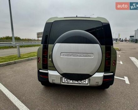 Зеленый Ленд Ровер Дефендер, объемом двигателя 3 л и пробегом 6 тыс. км за 79999 $, фото 3 на Automoto.ua