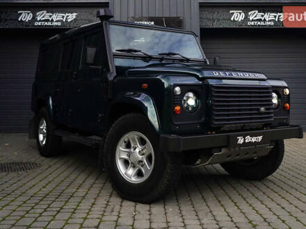 Зелений Ленд Ровер Дефендер, об'ємом двигуна 2.2 л та пробігом 98 тис. км за 87000 $, фото 1 на Automoto.ua