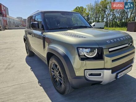 Ленд Ровер Дефендер 2020 в Киеве на Automoto.ua Зеленый Ленд Ровер Дефендер, объемом двигателя 2 л и пробегом 52 тыс. км за 55000 $, фото 1 на Automoto.ua