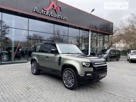 Ленд Ровер Дефендер 2020 в Одессе на Automoto.ua Зеленый Ленд Ровер Дефендер, объемом двигателя 2 л и пробегом 39 тыс. км за 67900 $, фото 1 на Automoto.ua