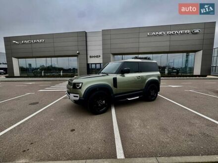 Зеленый Ленд Ровер Дефендер, объемом двигателя 3 л и пробегом 6 тыс. км за 79999 $, фото 1 на Automoto.ua