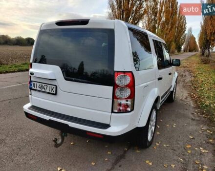 Білий Ленд Ровер Діскавері, об'ємом двигуна 3 л та пробігом 316 тис. км за 14800 $, фото 10 на Automoto.ua