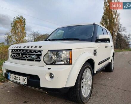 Білий Ленд Ровер Діскавері, об'ємом двигуна 3 л та пробігом 316 тис. км за 14800 $, фото 12 на Automoto.ua