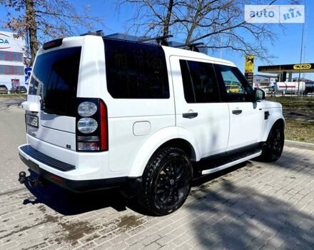 Белый Ленд Ровер Дискавери, объемом двигателя 2.99 л и пробегом 184 тыс. км за 16499 $, фото 6 на Automoto.ua